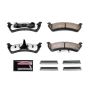 PowerStop Z36-667 PowerStop - Z36 Truck and SUV Carbon-Fiber Ceramic Brake Pads with Hardware Kit