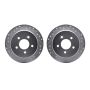 Dynamic Friction 7002-54208 Rotor Dril Slot