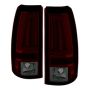 SPYDER 5081933 LED Tail Lights - Version 2 - Red Smoke