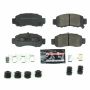 PowerStop Z23-832 PowerStop - Z23 Daily Driver Carbon-Fiber Ceramic Brake Pads with Hardware Kit