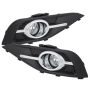 SPYDER 5076076 OEM Fog Lights W/Switch - Clear