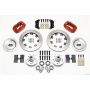 Wilwood 140-11547-R Forged Dynalite Front Kit 12.19in Red Magnum Force Drop Spndle