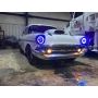 Oracle Lighting 6905-002 Pre-Installed Lights 7 IN. Sealed Beam - Blue Halo