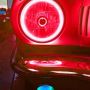 Oracle Lighting 6905-003 Pre-Installed Lights 7 IN. Sealed Beam - Red Halo