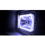 Oracle Lighting 6908-001 ORACLE Lighting Pre-Installed Lights 7x6 IN. Sealed Beam - White Halo