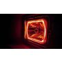 Oracle Lighting 6908-333 Pre-Installed Lights 7x6 IN. Sealed Beam - ColorSHIFT(r) Halo