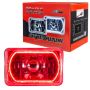 Oracle Lighting 6909-003 Pre-Installed Lights 4x6 IN. Sealed Beam - Red Halo