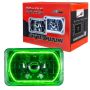 Oracle Lighting 6909-004 Pre-Installed Lights 4x6 in. Sealed Beam, Green