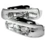 SPYDER 5012487 Crystal Headlights - Chrome