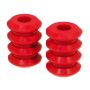 Prothane Universal Coil Spring Inserts - 5in High - Red