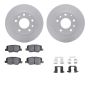 Dynamic Friction 4512-80110 Rotor Kit