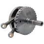 S&S Cycle 320-0357 2007+ BT B-Style 4-3/8in Stroke Flywheel Assembly w/ Sprocket Shaft - 1035 TPW