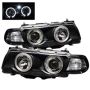 SPYDER 5008862 Projector Headlights - LED Halo - Black