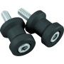 BikeMaster 151624 Alum Spool Kit H/D - 8mm - Black