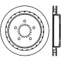 StopTech Power Slot 97-04 Chevy Corvette Slotted Left Rear CRYO Rotor