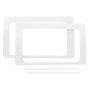 Design Engineering 50175 Rear Side Window Kit Jeep Wrangler JL 2018-2025 4 Door White