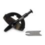 MPD RACING MPD84000 Push Lock Shifter Weld On Style Black