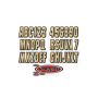 Hardline BRBLK320 Boat Lettering Registration Kit 3 in. - 320 Beige/Black