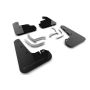 Rally Armor MF105-UR-BLK-GRY Black Mud Flap/Grey Logo