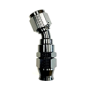 FRAGOLA FRG683008-BL Hose Fitting #8 30 Deg PTFE Black
