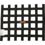 RACEQUIP RQP726003 Ribbon Net 18x18 SFI Black