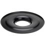 ALLSTAR PERFORMANCE ALL25957 Flat 14in Air Cleaner Base Only Black