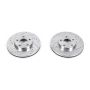 PowerStop AR85132XPR PowerStop Evolution Performance Drilled, Slotted & Plated Brake Rotor Pair