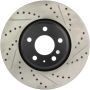 Stoptech 127.33136L Slotted & Drilled Sport Brake Rotor