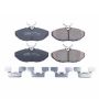 PowerStop 17-944 PowerStop - Z17 Low-Dust Ceramic Brake Pads with Hardware