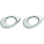 Kuryakyn 2846 Front Turn Signal Mounts Chrome