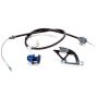 BBK Performance Parts 15055 1979-1995 MUSTANG HD ADJ CLUTCH CABLE QUADRANT & FW ADJUSTER