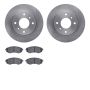 Dynamic Friction 6502-67225 Rotor Kit
