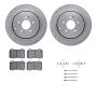 Dynamic Friction 6412-47016 Rotor Kit