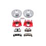 PowerStop KC1970-36 Z36 Truck and SUV Ceramic Brake Pad, Drilled & Slotted Rotor, and Caliper Kit
