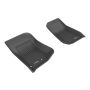 3D MAXpider 2014-2018 Jeep Wrangler JK 2-Door/Unlimited Kagu 1st Row Floormat - Black