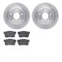 Dynamic Friction 6502-58106 Rotor Kit