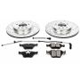 PowerStop K928 Z23 Daily Driver Carbon-Fiber Ceramic Brake Pad and Drilled & Slotted Rotor Kit