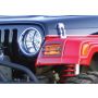 Rampage 1997-2006 Jeep Wrangler(TJ) Euro Front Light Guard Kit - Black