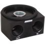 Moroso 23699 Universal Oil Filter Adapter - Sandwich - Oil Cooler - 22mm-1.5in Thread & 2-5/8in O-Ring
