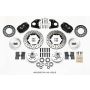 Wilwood 140-11020-D Forged Dynalite Front Kit 11.00in Drilled 62-72 CDP B & E Body-Drum