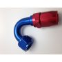 Fragola -10AN Nut x -12AN Hose Reducing Hose End 150 Degree