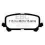EBC Brakes DP43025R Yellowstuff Street And Track Brake Pads