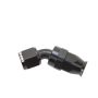 Snow Performance SNF-60845 -8 AN 45 Degree PTFE Hose End (Black)
