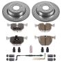 PowerStop K5361-26 Z26 Street Performance Ceramic Brake Pad and Drilled & Slotted Rotor Kit
