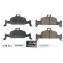 PowerStop Z23-1897 PowerStop - Z23 Daily Driver Carbon-Fiber Ceramic Brake Pads with Hardware Kit
