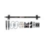 UMI Performance 2147-B UMI 82-02 GM F-Body Rear Sway Bar - Splined - Black