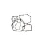 Cometic Gasket C8683 Cometic 03-05 Yamaha R6 Engine Case Rebuild Kit