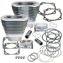 S&S Cycle 910-0218 99-06 BT 4-1/8in Bore Cylinder Kit For Early Production S&S T117 Engines - Silver