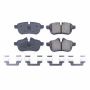 PowerStop 17-1433 PowerStop - Z17 Low-Dust Ceramic Brake Pads with Hardware