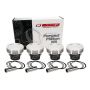 Wiseco KE178M835 Piston Set, Renault, F7R, 83.50 mm Bore, European, Set of 4